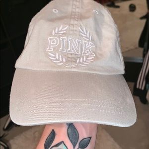 Pink VS hat